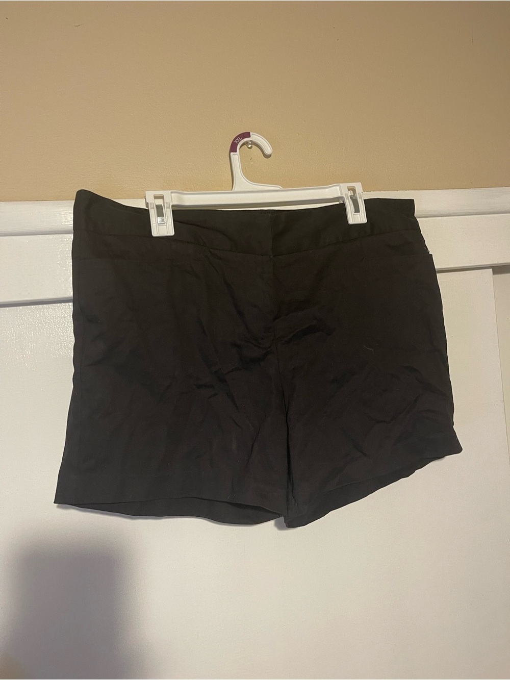 The Limited Black High-Waist Pull-On Shorts